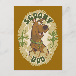 Scooby-Doo Safari Grafik Postkarte