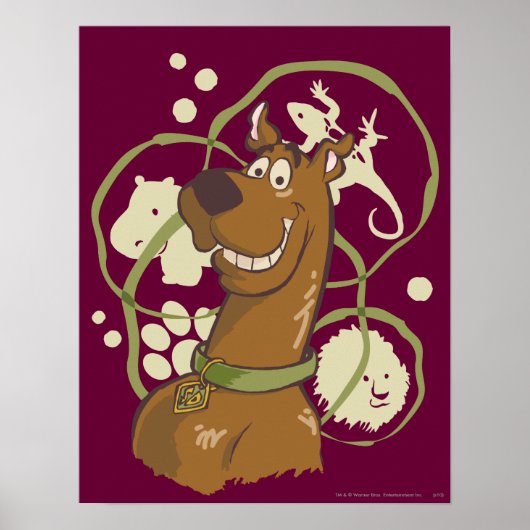 Scooby-Doo Safari Icons Poster (Vorne)
