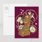 Scooby-Doo Safari Icons Postkarte (Vorne/Hinten)