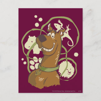Scooby-Doo Safari Icons Postkarte