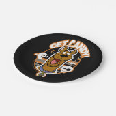 Scooby-Doo | Schön! Pappteller (Schrägansicht)