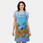 Scooby-Doo Schwanz Wag Schürze (Getragen)