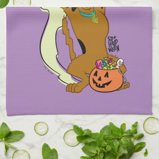 Scooby-Doo | Scooby-Doo Boo Geschirrtuch (Gefaltet)