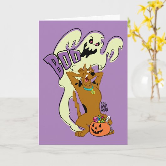 Scooby-Doo | Scooby-Doo Boo Karte (Gelbe Blume)