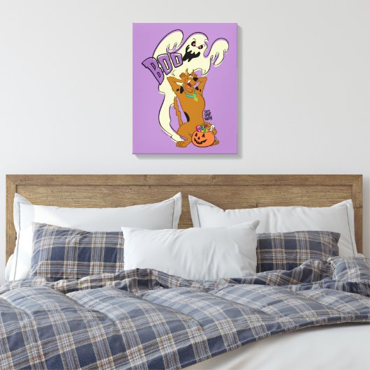 Scooby-Doo | Scooby-Doo Boo Leinwanddruck (Insitu (Schlafzimmer))