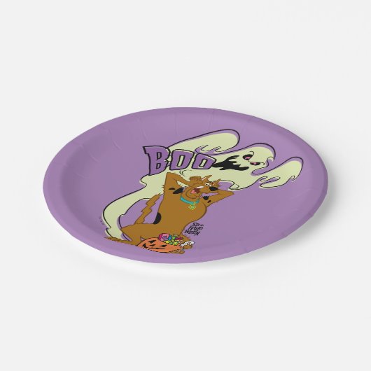 Scooby-Doo | Scooby-Doo Boo Pappteller (Schrägansicht)