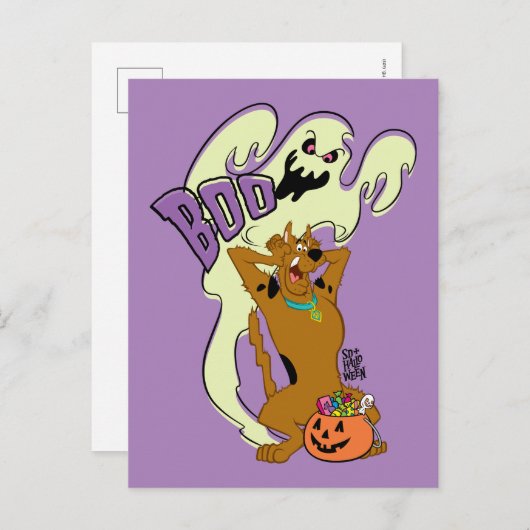 Scooby-Doo | Scooby-Doo Boo Postkarte (Vorne/Hinten)