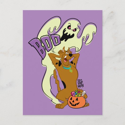 Scooby-Doo | Scooby-Doo Boo Postkarte (Vorderseite)
