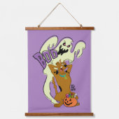 Scooby-Doo | Scooby-Doo Boo Wandteppich Mit Holzrahmen (Vorderseite)
