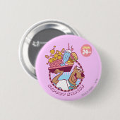 Scooby-Doo "Scooby Snacks" Button (Vorne & Hinten)