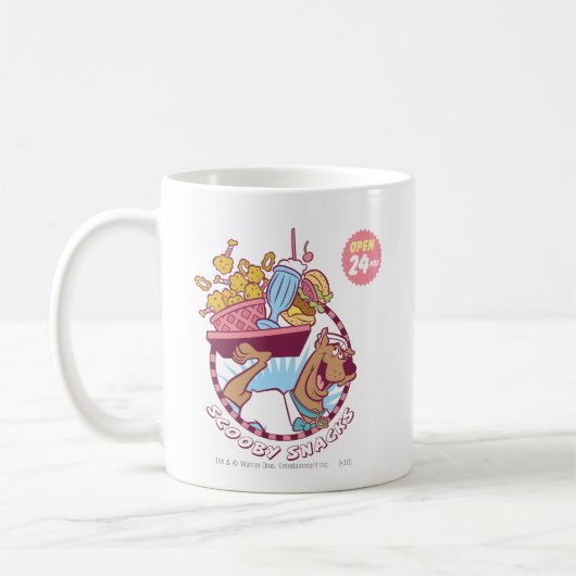 Scooby-Doo "Scooby Snacks" Kaffeetasse (Links)