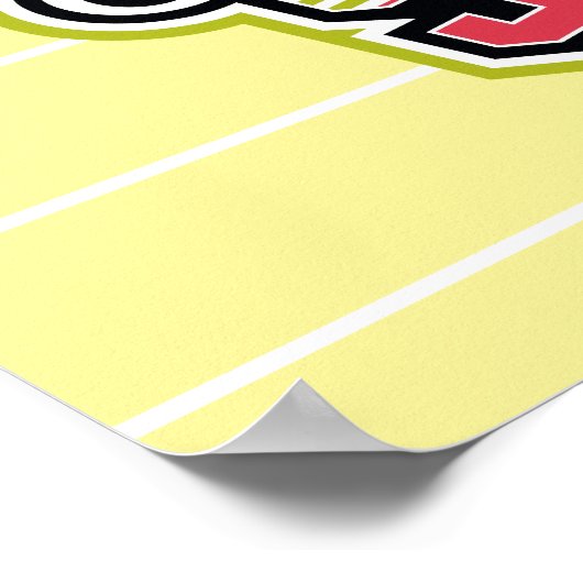 Scooby-Doo "Scooby Snacks" Logo Poster (Ecke)