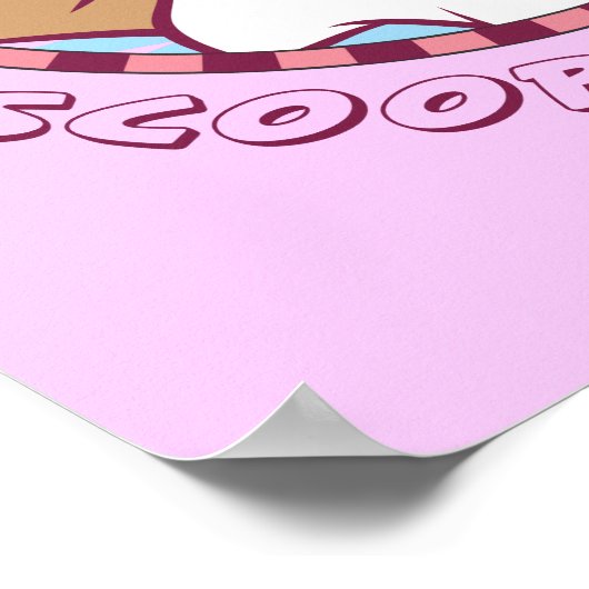 Scooby-Doo "Scooby Snacks" Poster (Ecke)