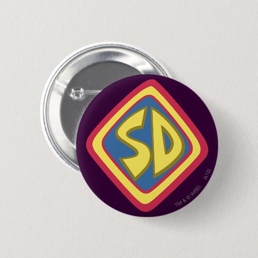 Scooby-Doo "SD"-Symbol Button (Vorne & Hinten)