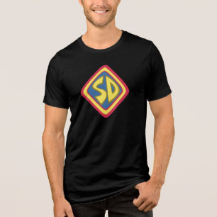 Scooby-Doo "SD"-Symbol Tri-Blend Shirt