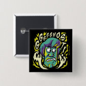 Scooby-Doo | Shaggy Button (Vorne & Hinten)