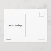 Scooby-Doo & Shaggy "Elfie Selfie" Feiertagspostkarte (Rückseite)