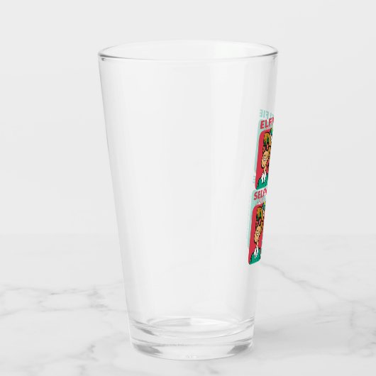 Scooby-Doo & Shaggy "Elfie Selfie" Glas (Rechts)