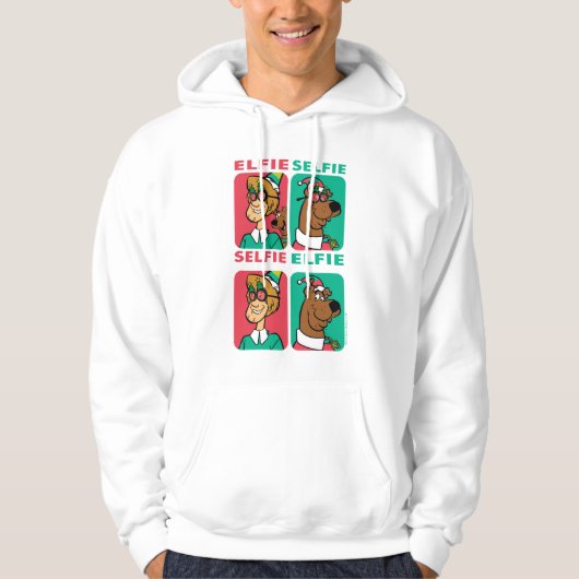 Scooby-Doo & Shaggy "Elfie Selfie" Hoodie (Vorderseite)