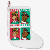 Scooby-Doo & Shaggy "Elfie Selfie" Kleiner Weihnachtsstrumpf (Vorderseite)