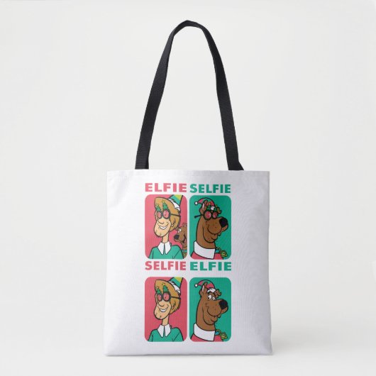 Scooby-Doo & Shaggy "Elfie Selfie" Tasche (Vorderseite)