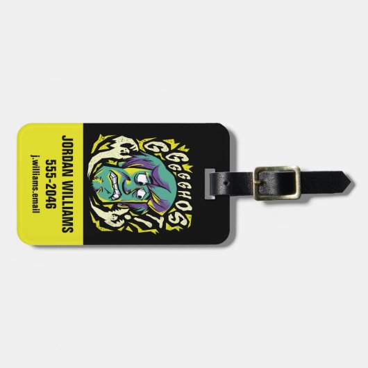 Scooby-Doo | Shaggy Gepäckanhänger (Vorderseite horizontal)