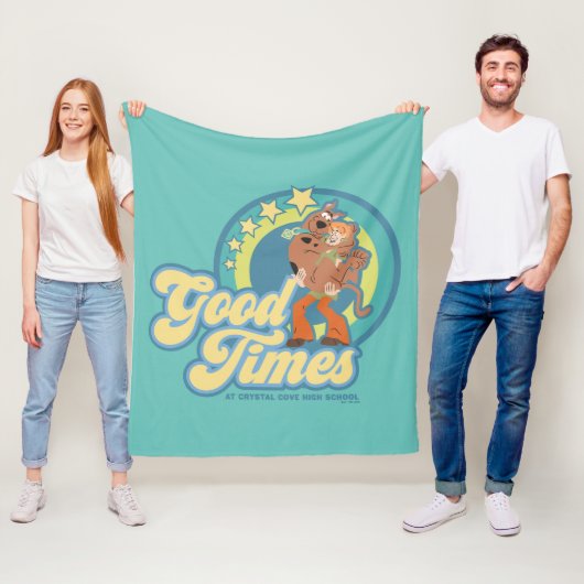 Scooby-Doo & Shaggy Good Times bei Crystal Cove HS Fleecedecke (Beispiel)
