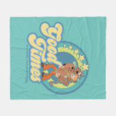 Scooby-Doo & Shaggy Good Times bei Crystal Cove HS Fleecedecke (Vorderseite (Horizontal))