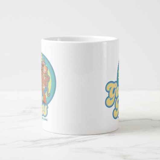 Scooby-Doo & Shaggy Good Times bei Crystal Cove HS Jumbo-Tasse (Vorderseite)