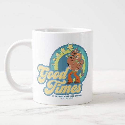 Scooby-Doo & Shaggy Good Times bei Crystal Cove HS Jumbo-Tasse (Links)