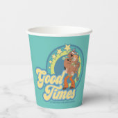 Scooby-Doo & Shaggy Good Times bei Crystal Cove HS Pappbecher (Rückseite)