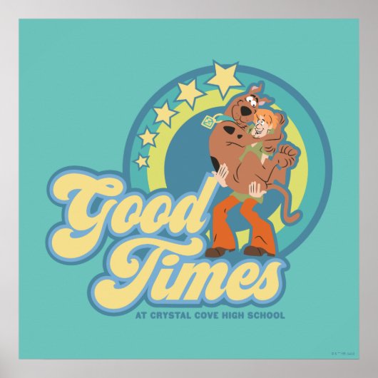 Scooby-Doo & Shaggy Good Times bei Crystal Cove HS Poster (Vorne)