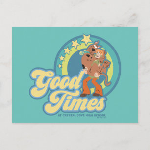 Scooby-Doo & Shaggy Good Times bei Crystal Cove HS Postkarte