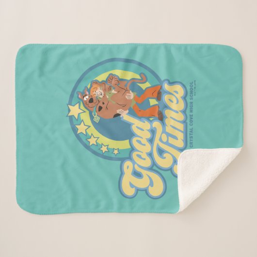 Scooby-Doo & Shaggy Good Times bei Crystal Cove HS Sherpadecke (Vorderseite (Horizontal))