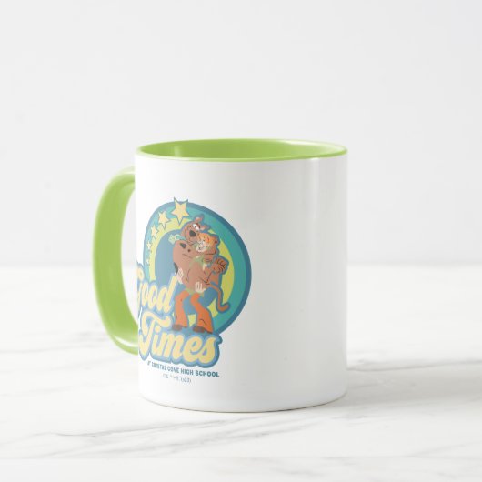 Scooby-Doo & Shaggy Good Times bei Crystal Cove HS Tasse (Vorderseite Links)