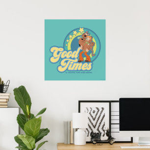 Scooby-Doo & Shaggy gute Zeiten an der Crystal Cov Poster