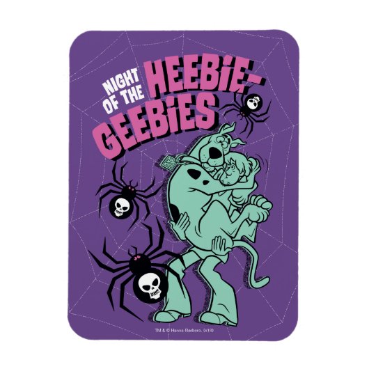Scooby-Doo & Shaggy Heebie-Geebies Magnet (Vertikal)