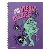 Scooby-Doo & Shaggy Heebie-Geebies Notizblock (Vorderseite)