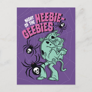 Scooby-Doo & Shaggy Heebie-Geebies Postkarte