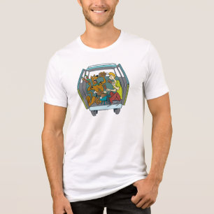 Scooby-Doo & Shaggy in der geheimnisvollen Maschin Tri-Blend Shirt