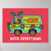 Scooby-Doo & Shaggy in der Holiday Mystery Machine Poster (Vorne)