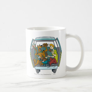 Scooby-Doo & Shaggy In Mystery Machine Kaffeetasse