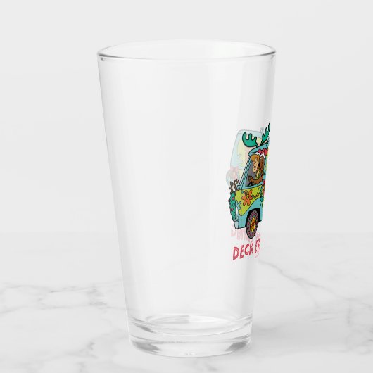 Scooby-Doo & Shaggy In The Holiday Mystery Machine Glas (Rechts)