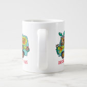 Scooby-Doo & Shaggy In The Holiday Mystery Machine Jumbo-Tasse (Rückseite)