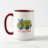 Scooby-Doo & Shaggy In The Holiday Mystery Machine Tasse (Links)