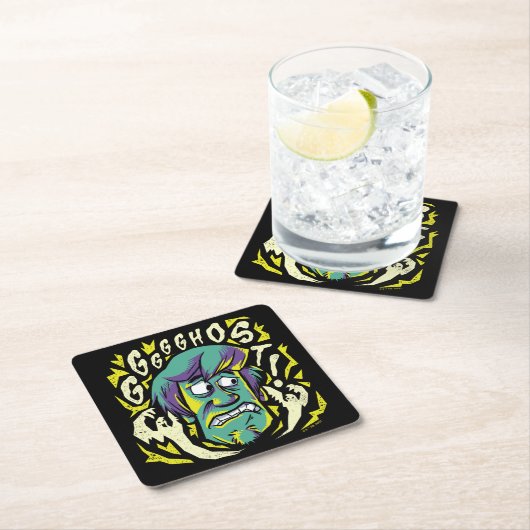 Scooby-Doo | Shaggy Rechteckiger Pappuntersetzer (Vor Ort)