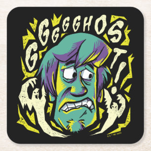 Scooby-Doo Shaggy Rechteckiger Pappuntersetzer