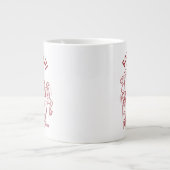 Scooby-Doo & Shaggy Rockin" Es 'Runde des Baumes Jumbo-Tasse (Vorderseite)