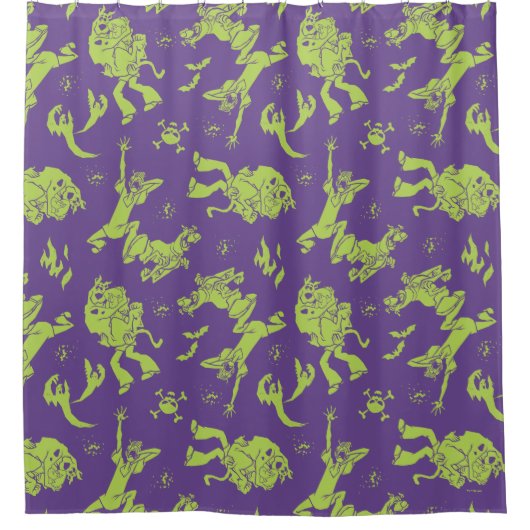 Scooby-Doo | Shaggy & Scooby Running Scared Duschvorhang (Vorderseite)