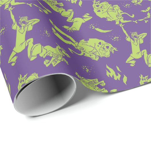 Scooby-Doo | Shaggy & Scooby Running Scared Geschenkpapier (Rolleneckpunkt)